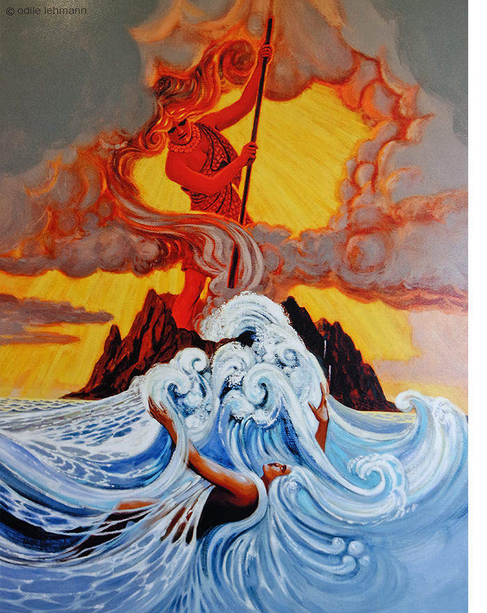 Légende de Pele à Hawaï